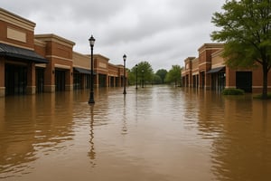 Flooded Business Park